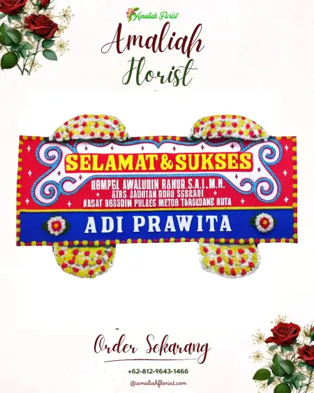 Papan Bunga Ucapan Selamat Sindangmukti
